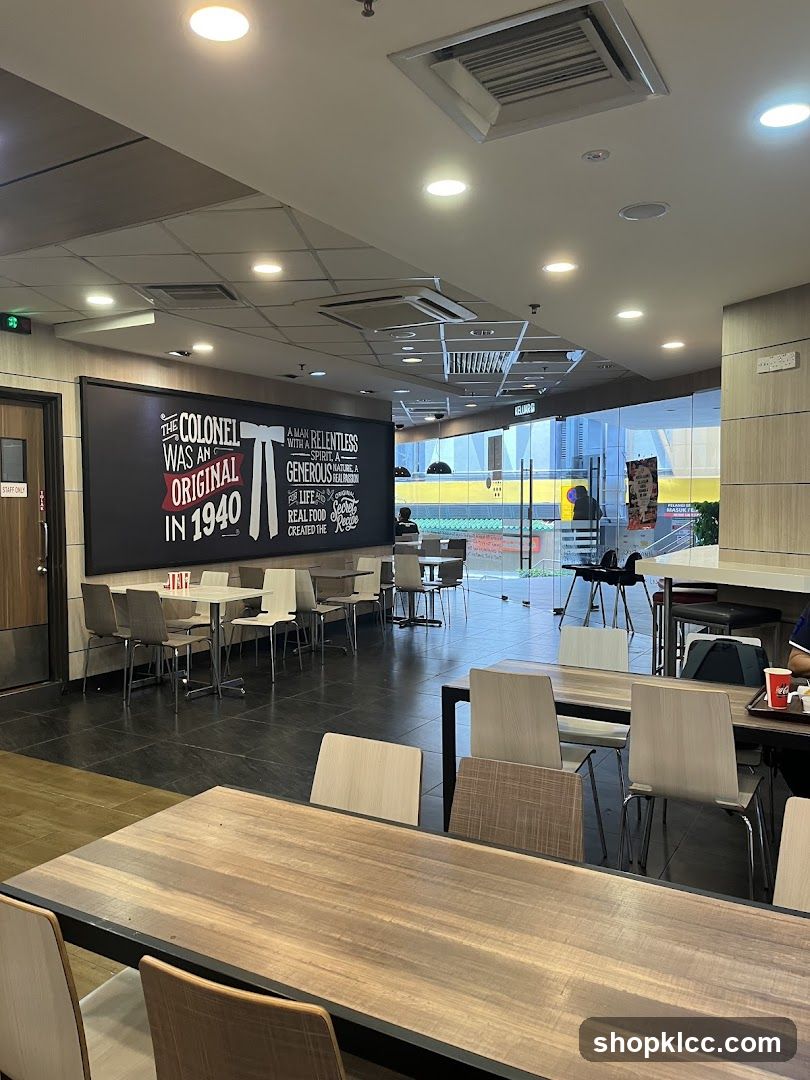 Restaurant Interior with Wall Art