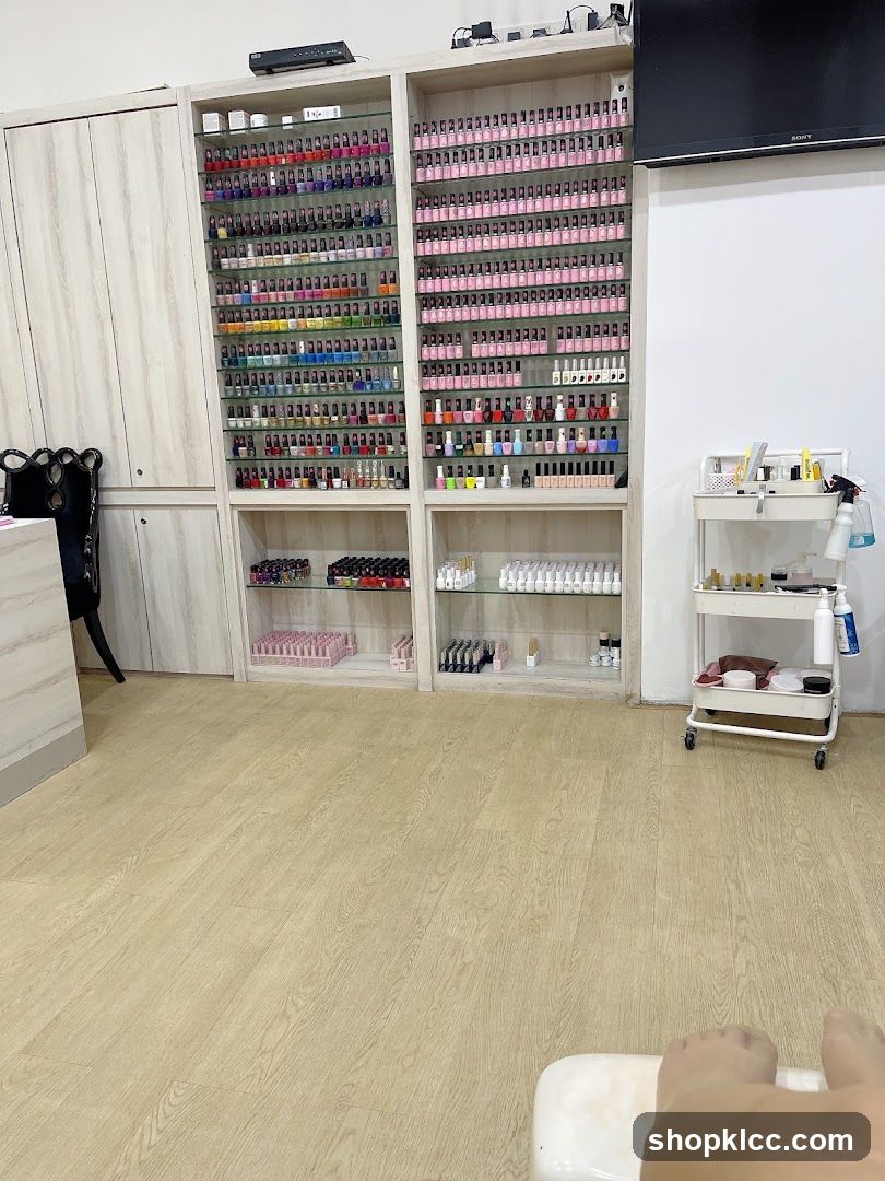 Nail Salon Interior