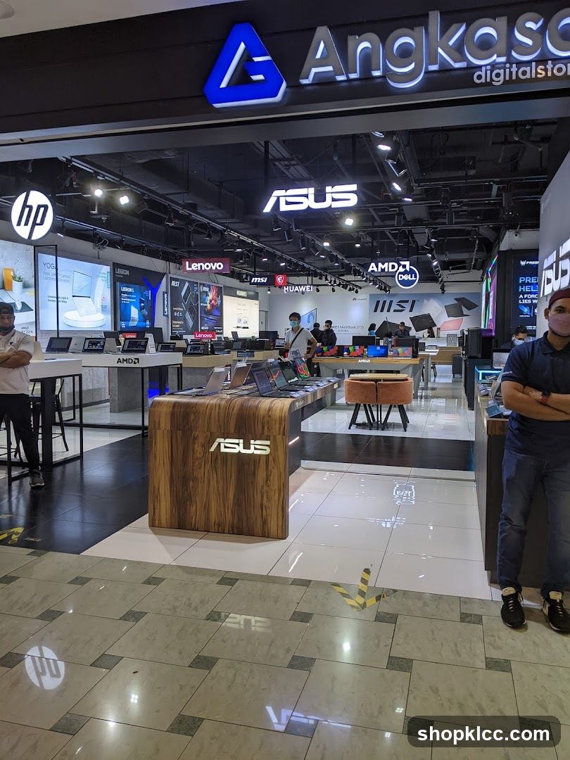 Electronics Store Interior