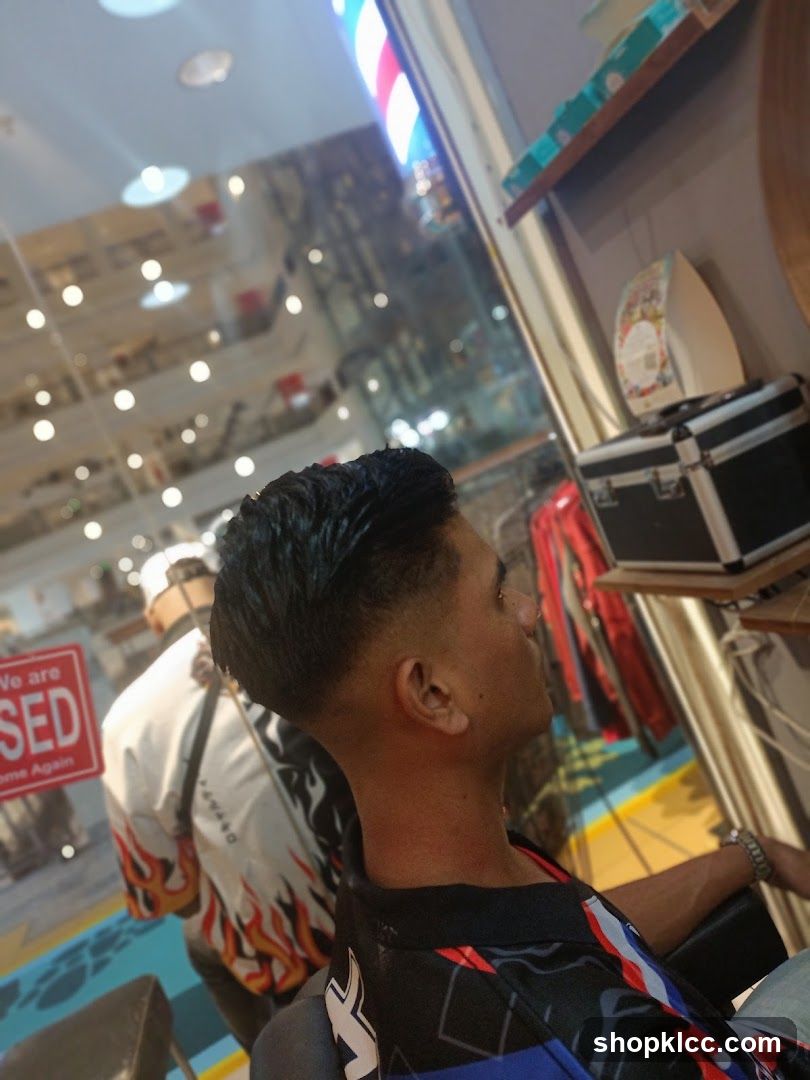 Barber Shop Interior View