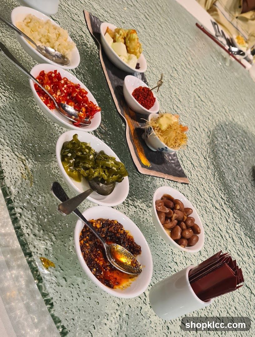 Condiments and Appetizers