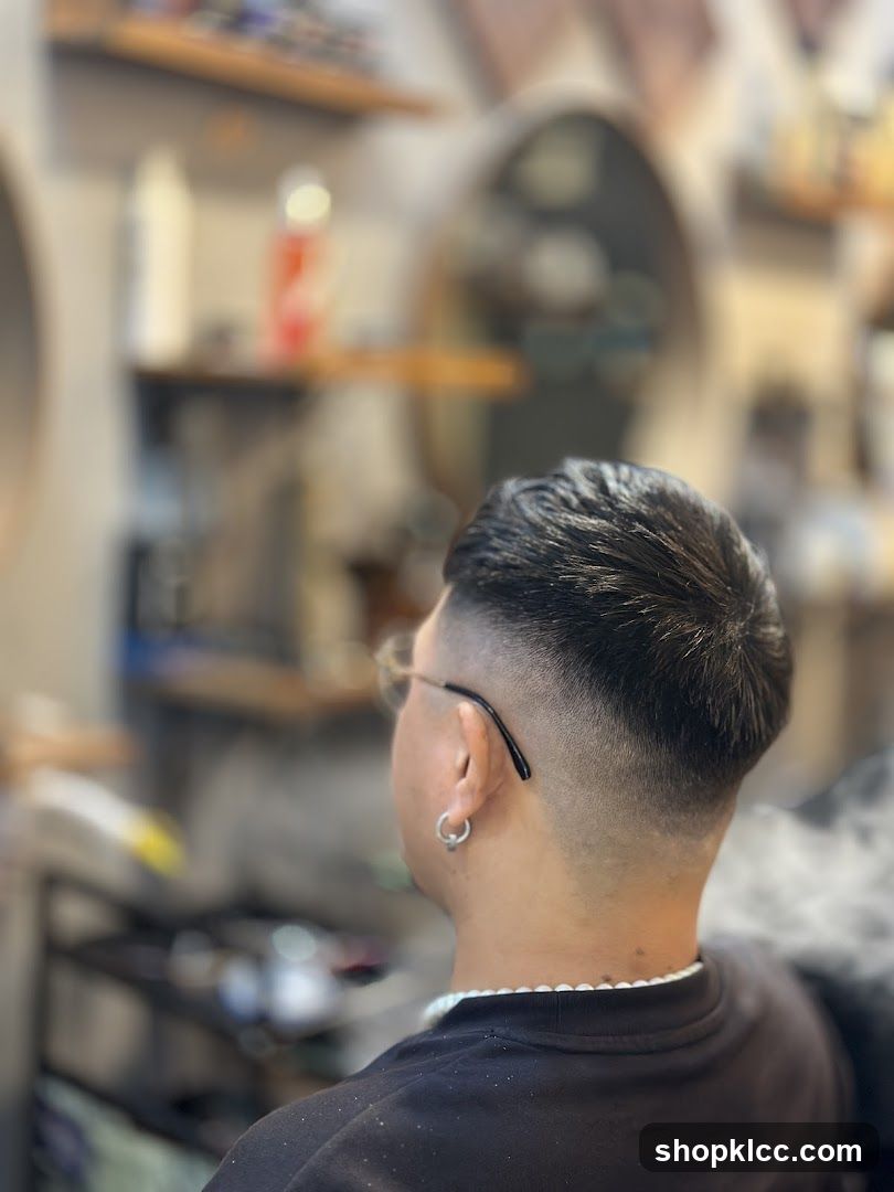 Barber Shop Interior View