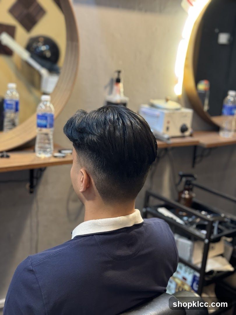 Barber Shop Interior View