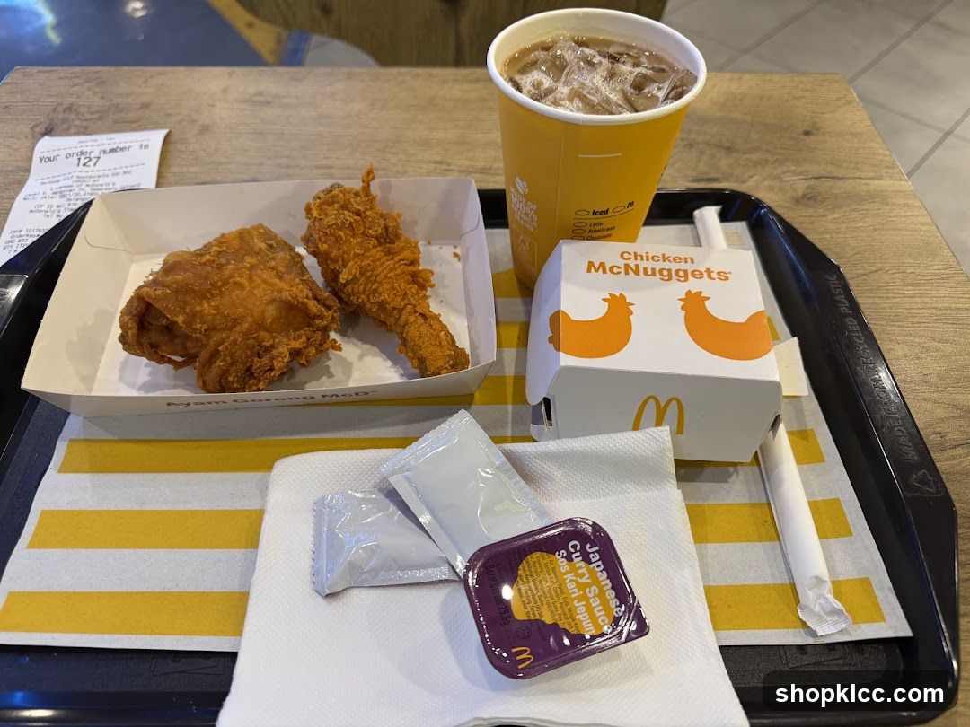 McDonald's Meal Tray