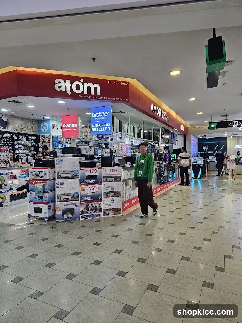 Electronics Store Interior