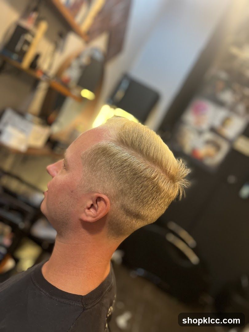 Barber Shop Interior Side Profile
