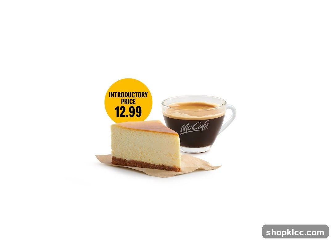 McCafe Cheesecake and Coffee