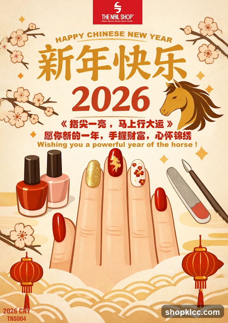 Chinese New Year Nail Art Promotion