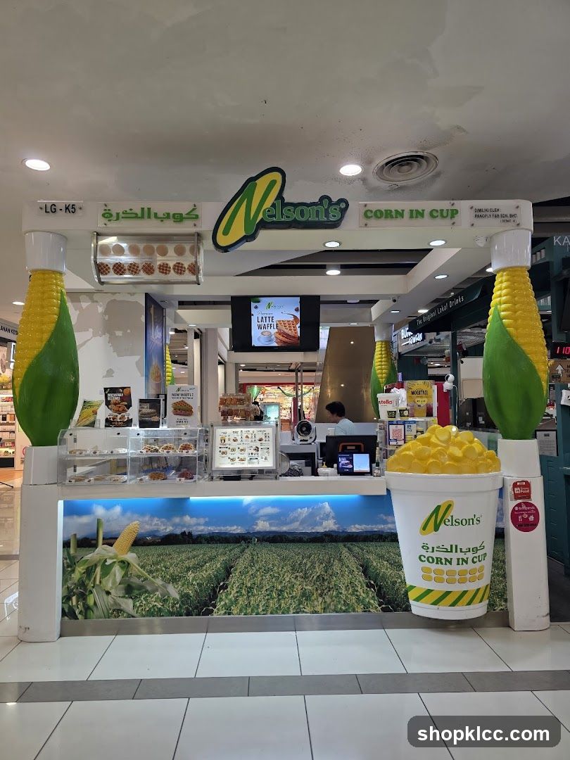 Nelson's Corn in Cup Kiosk