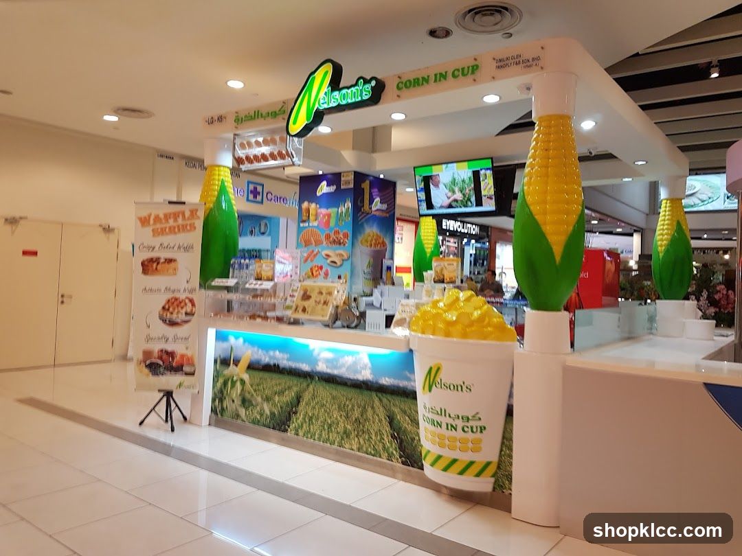 Nelson's Corn in Cup Stall