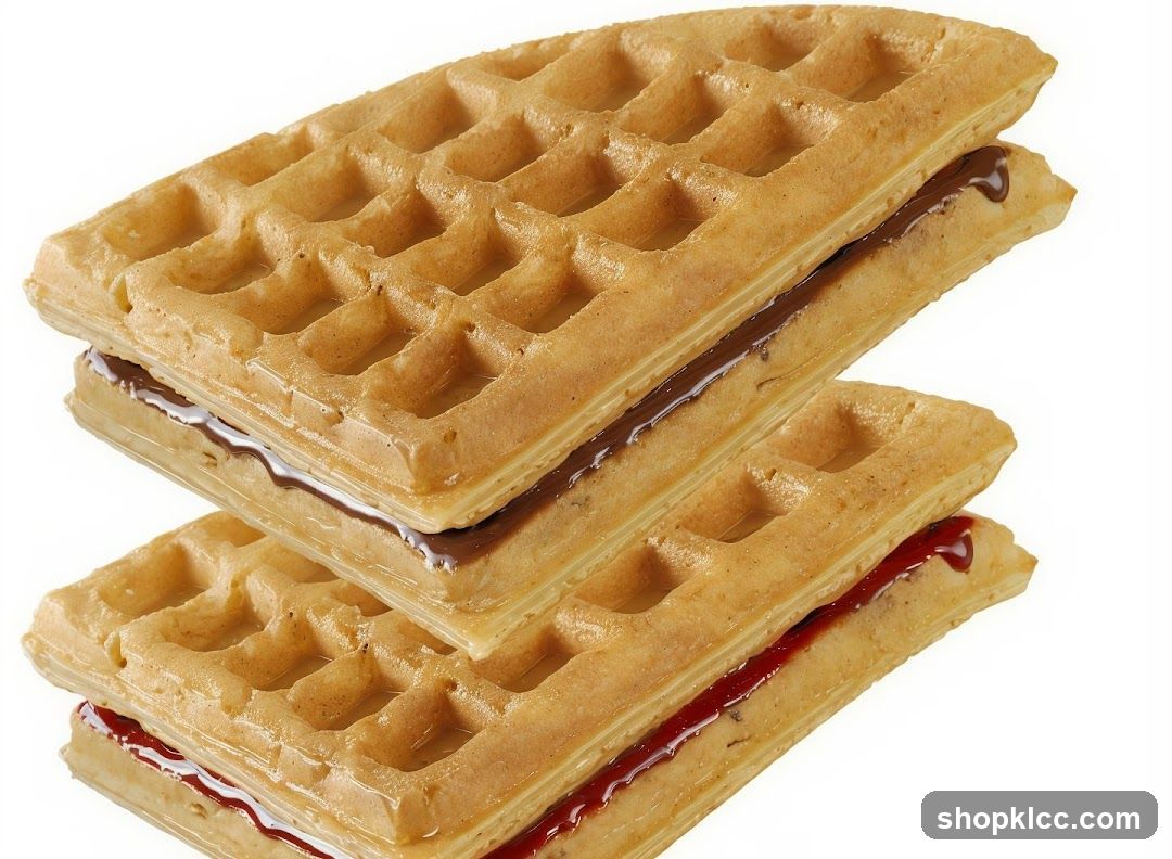 Two Stacked Waffles