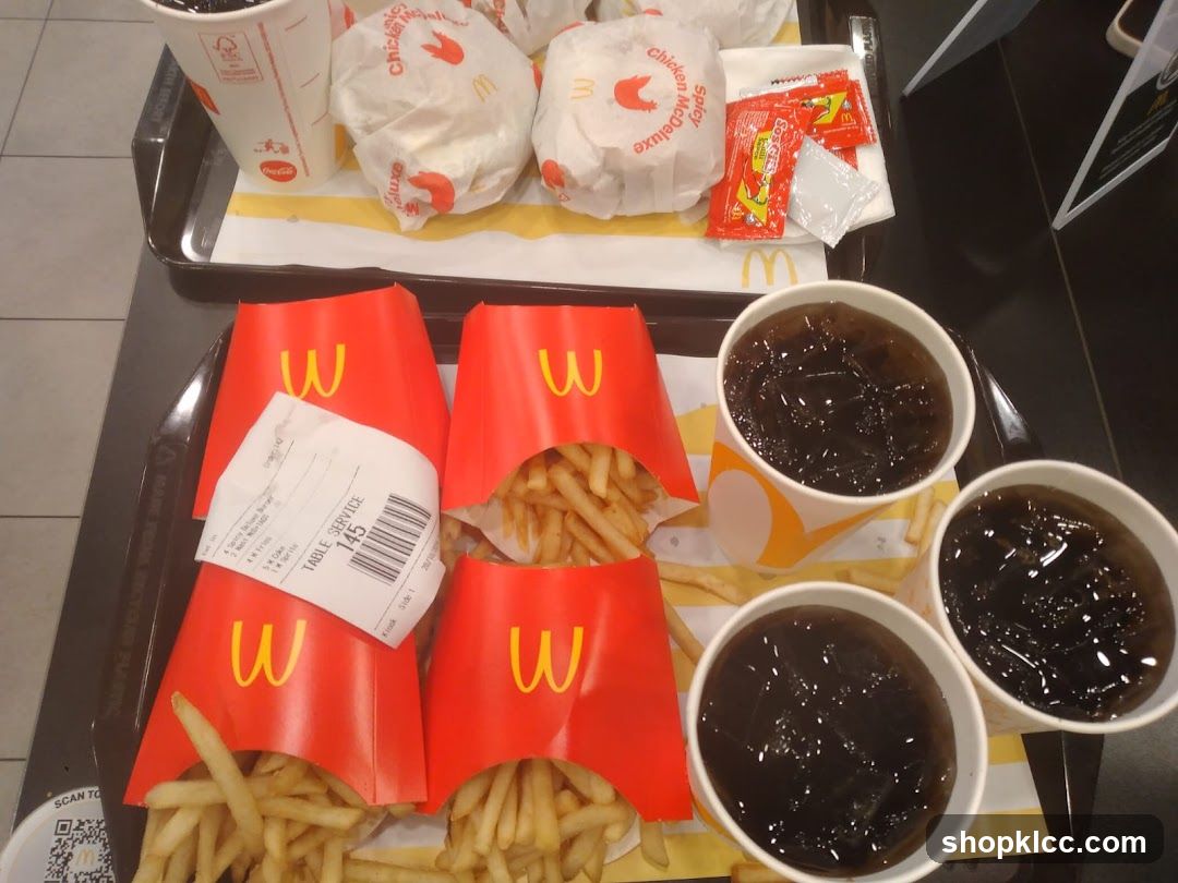 McDonald's Meal Tray