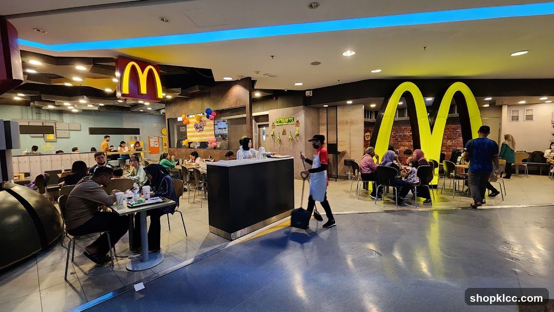 McDonald's Interior Dining Area