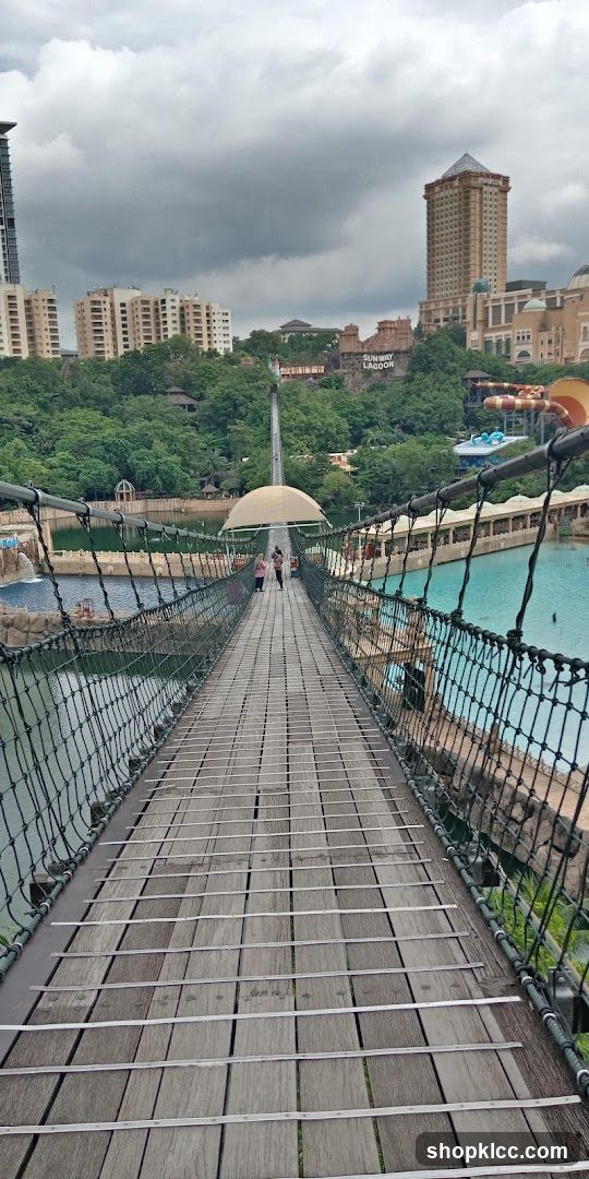 Suspension Bridge at Sunway Lagoon