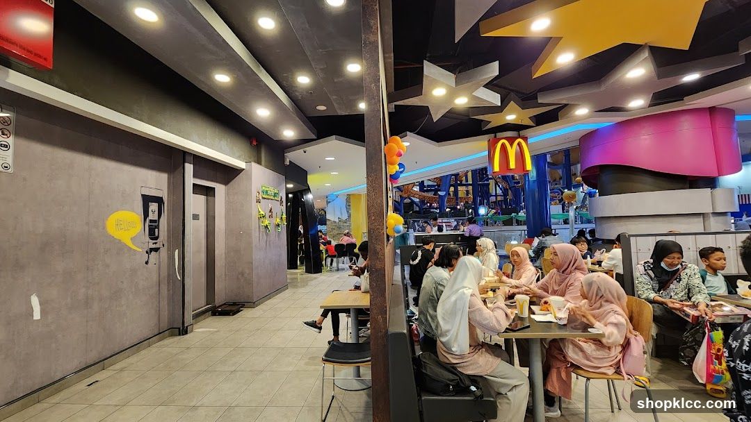 McDonald's Interior Dining Area