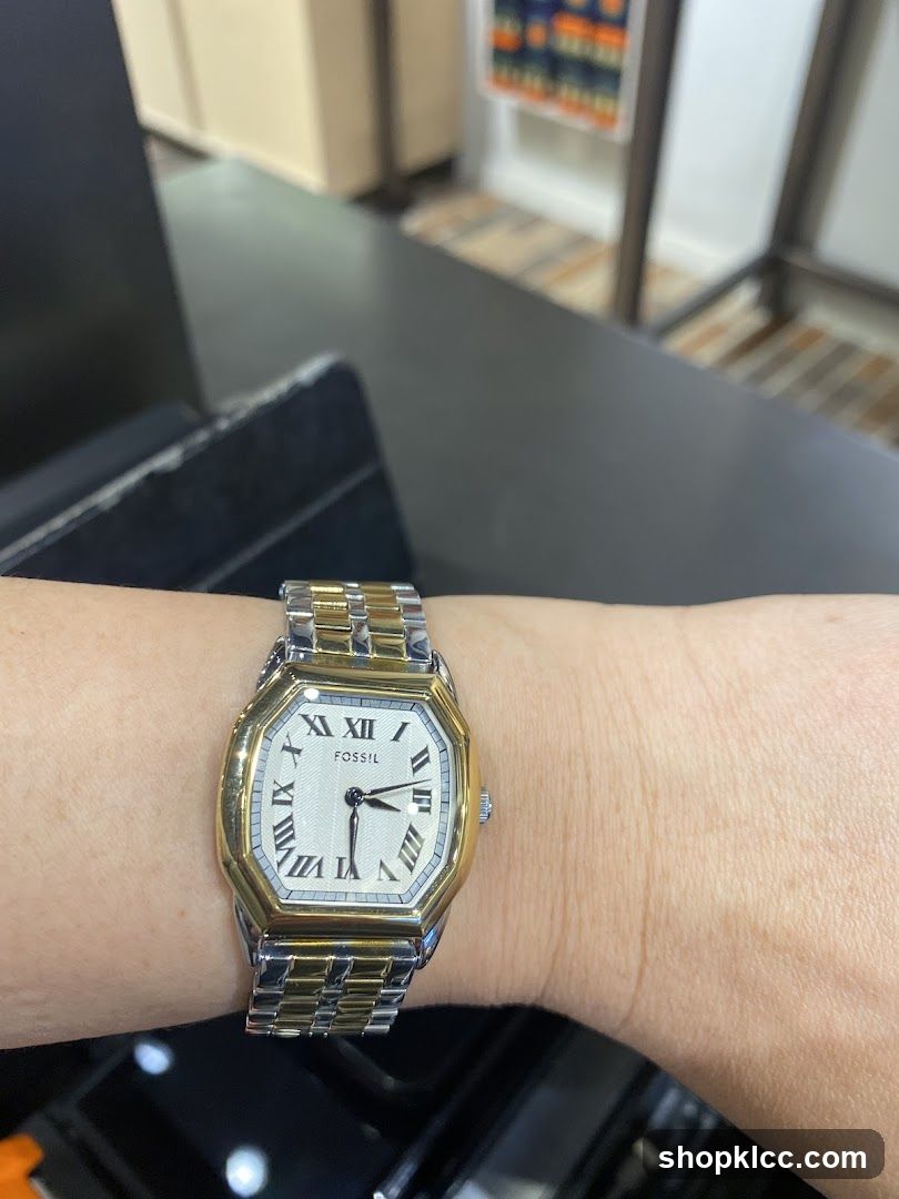 Fossil Watch on Wrist