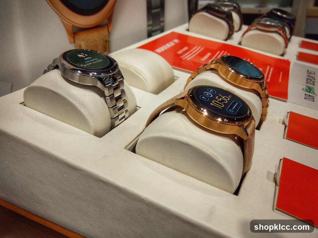 Smartwatches on Display