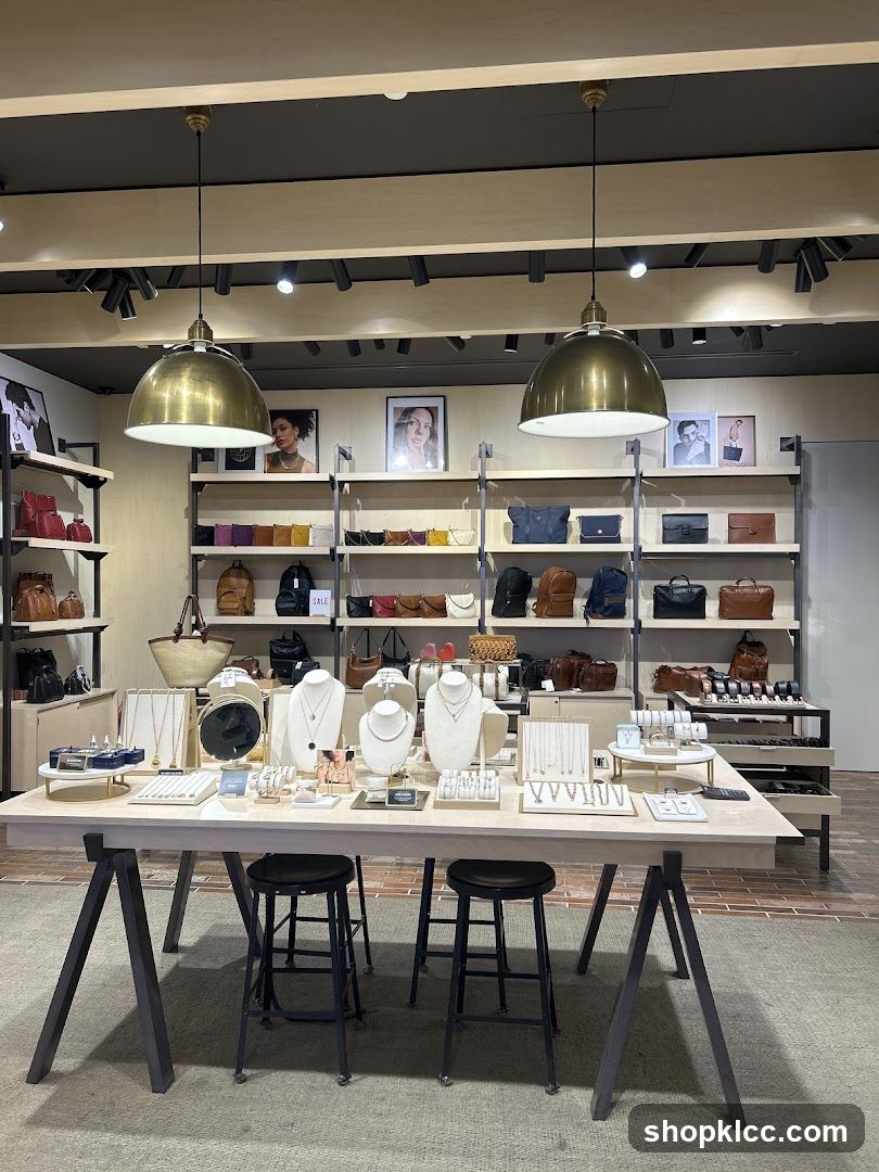 Jewelry and Handbag Display