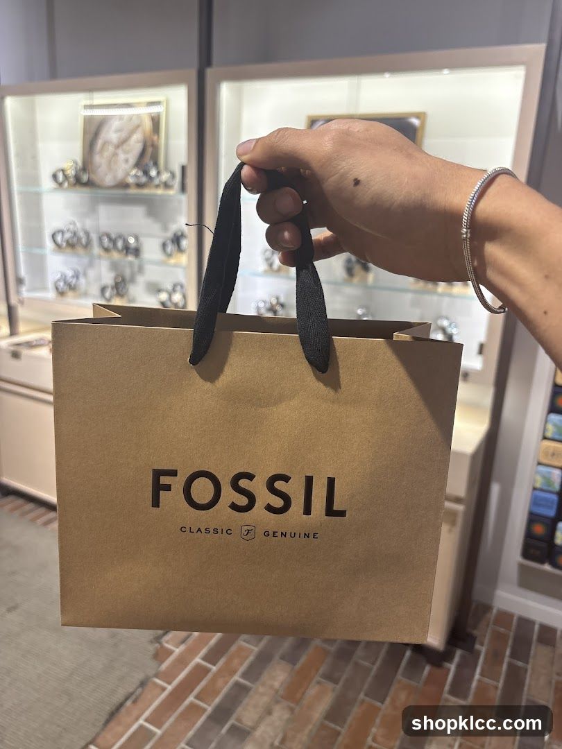 Fossil Shopping Bag