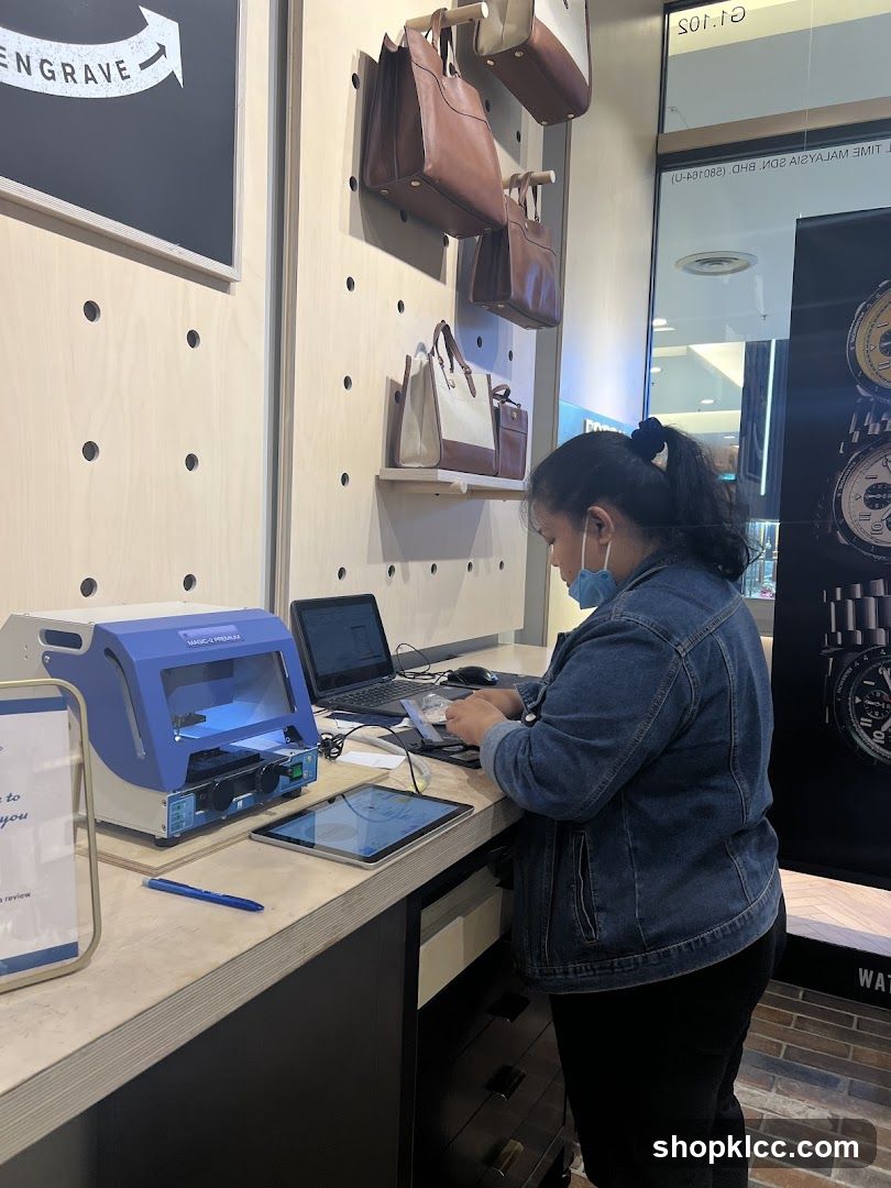 Engraving Station