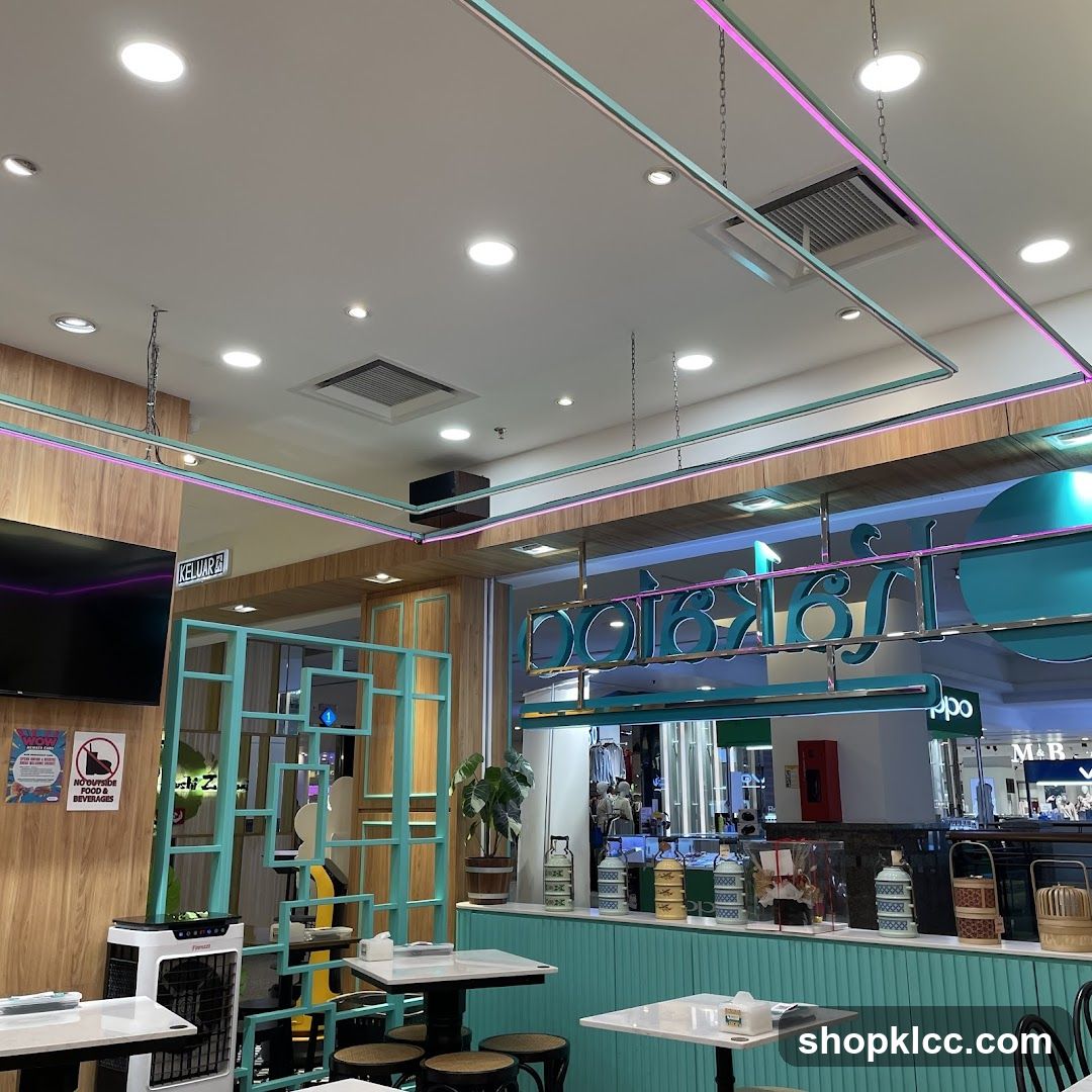 Interior of a modern restaurant or cafe