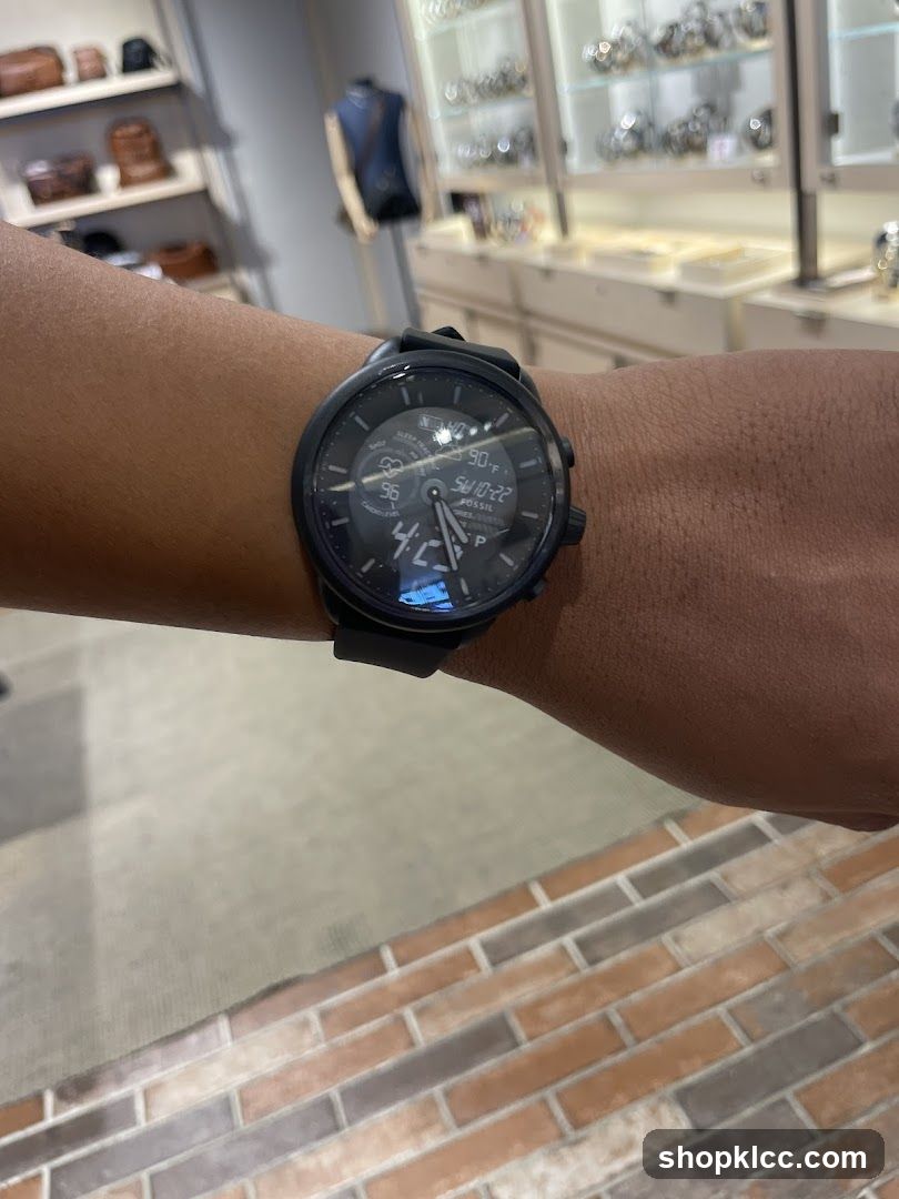 Fossil Watch Display
