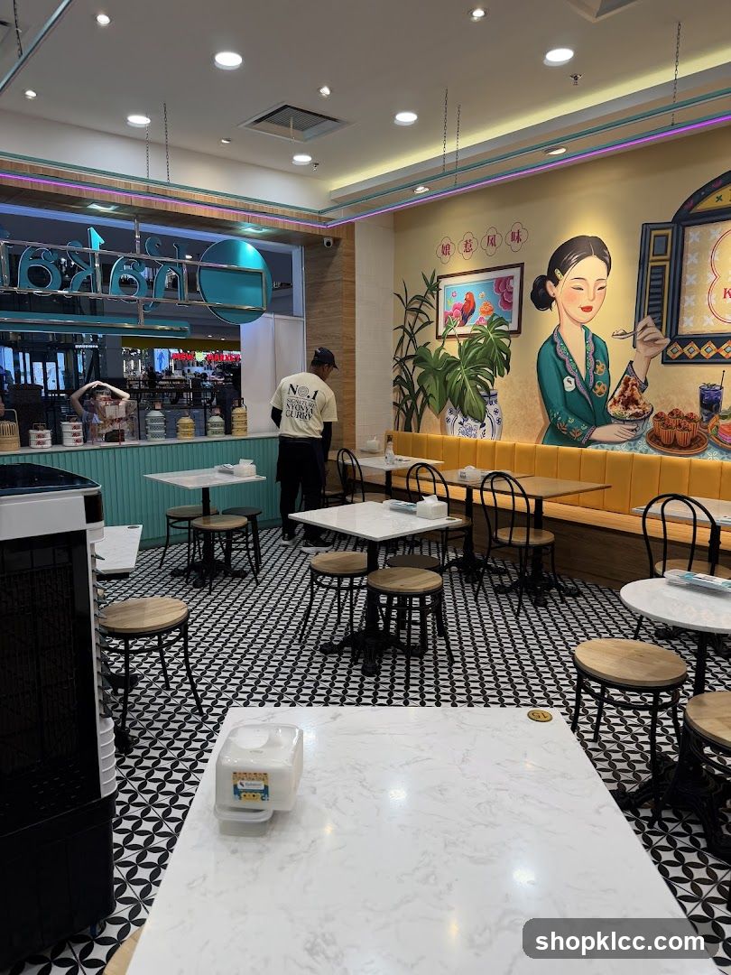 Interior of a cafe or restaurant