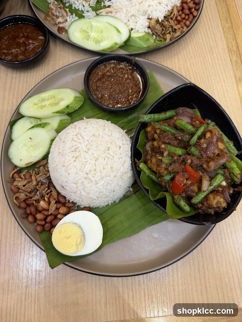 Nasi Lemak Plate