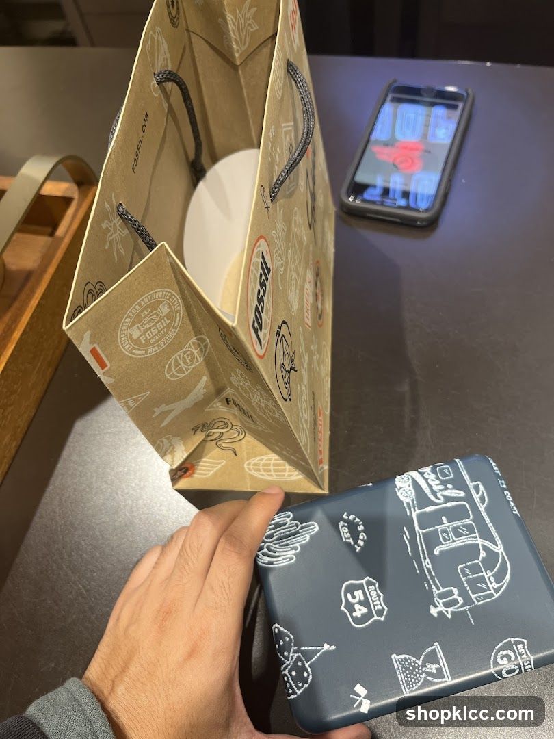 Fossil Shopping Bag and Case