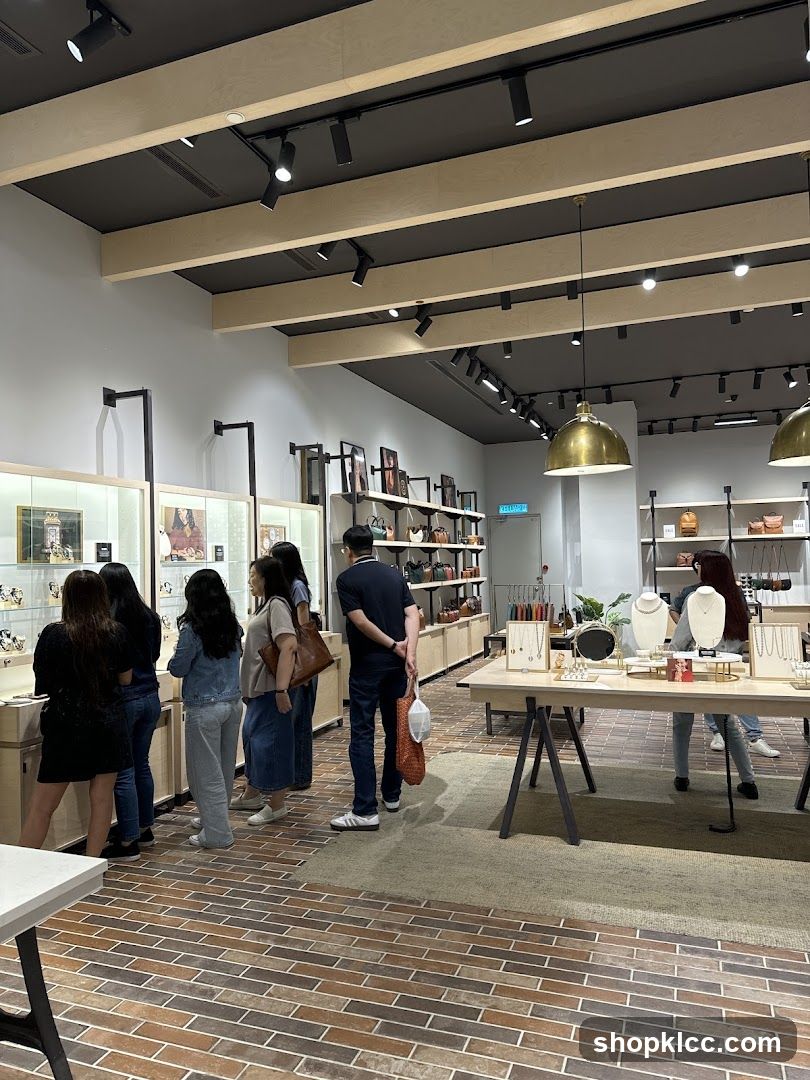 Customers browsing in a retail store