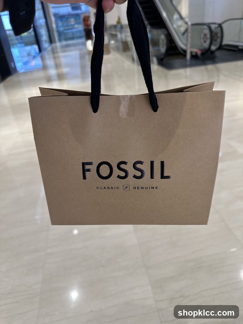 Fossil Shopping Bag