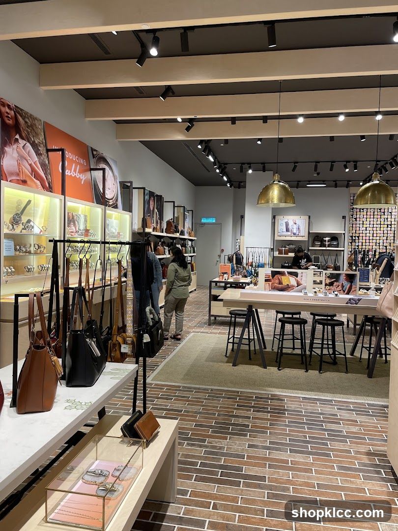 Store Interior with Handbags and Watches