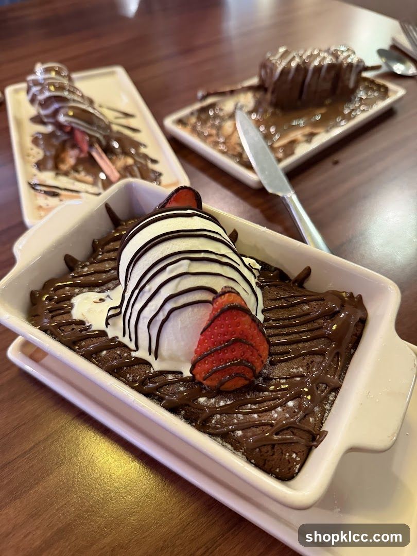 Chocolate Dessert Platter