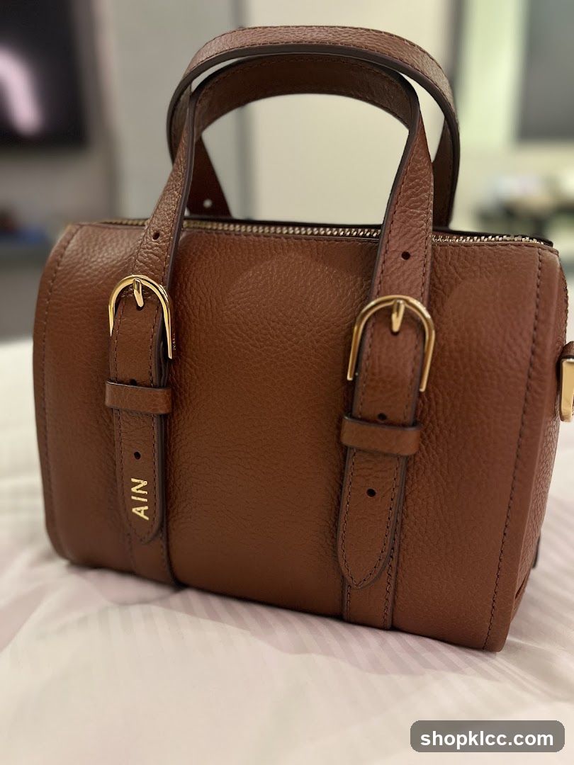 Brown Leather Handbag