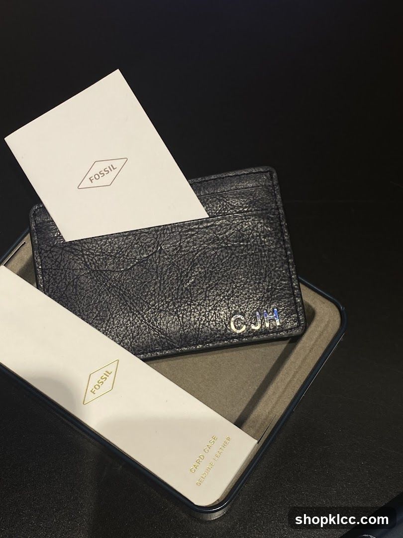 Fossil Card Case