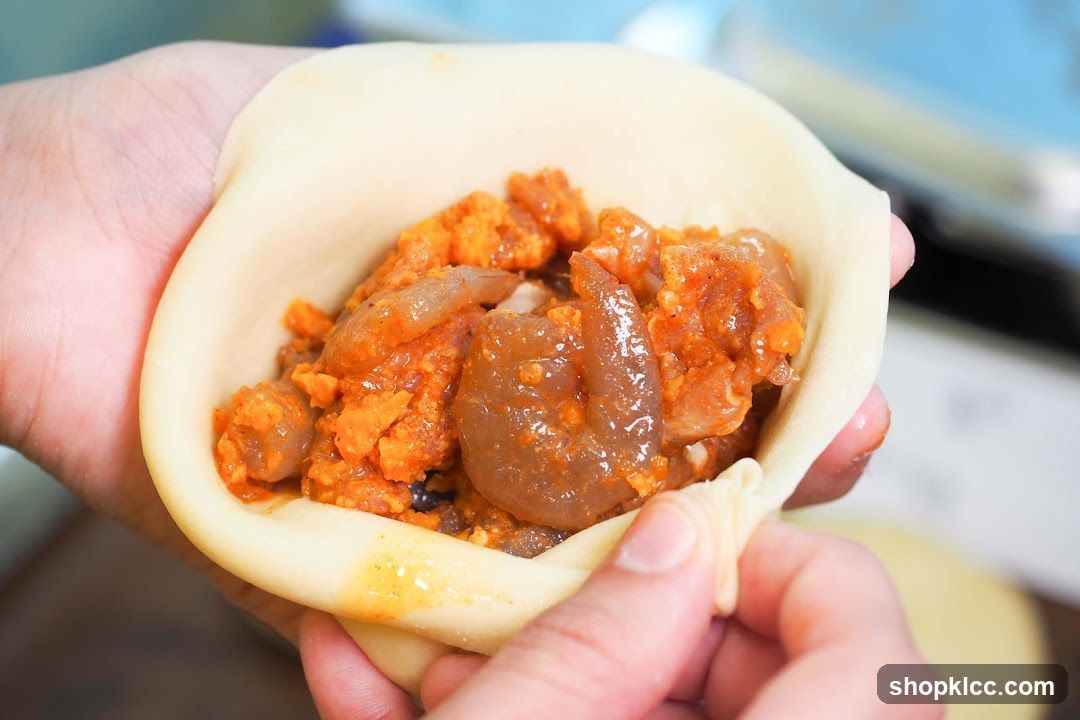 Dumpling Filling Preparation