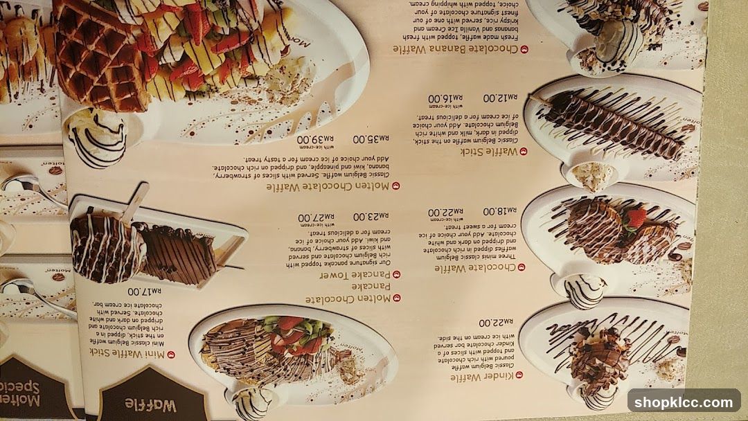 Waffle Menu Page