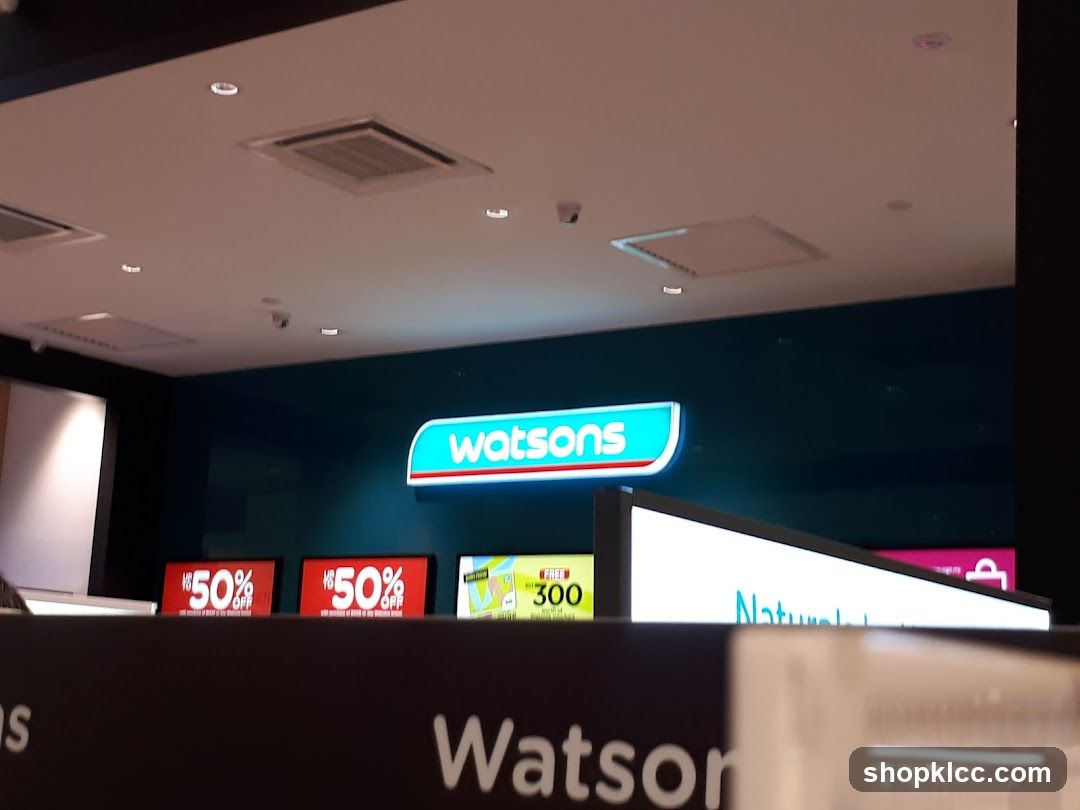 Watsons Store Interior