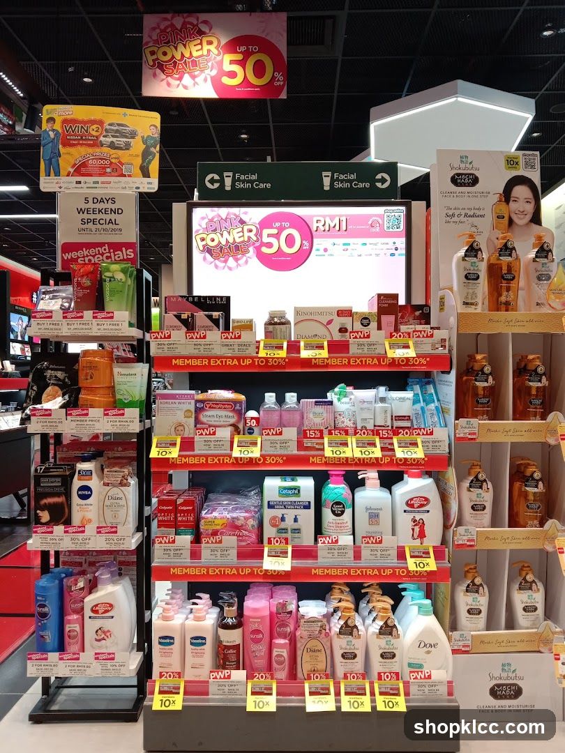 Pink Power Sale Display