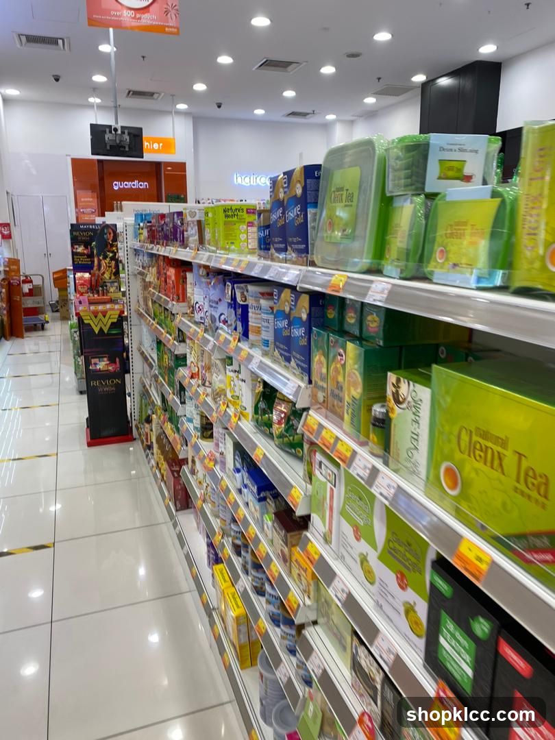 Health and Beauty Store Aisles
