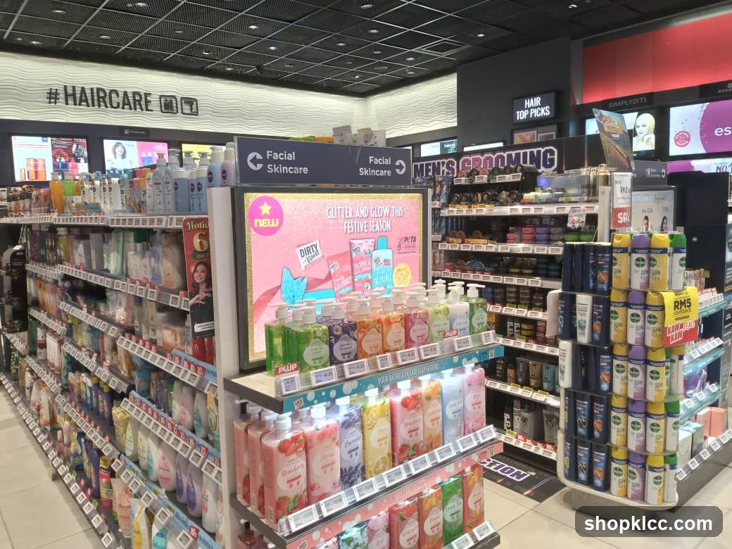 Health and Beauty Store Aisles