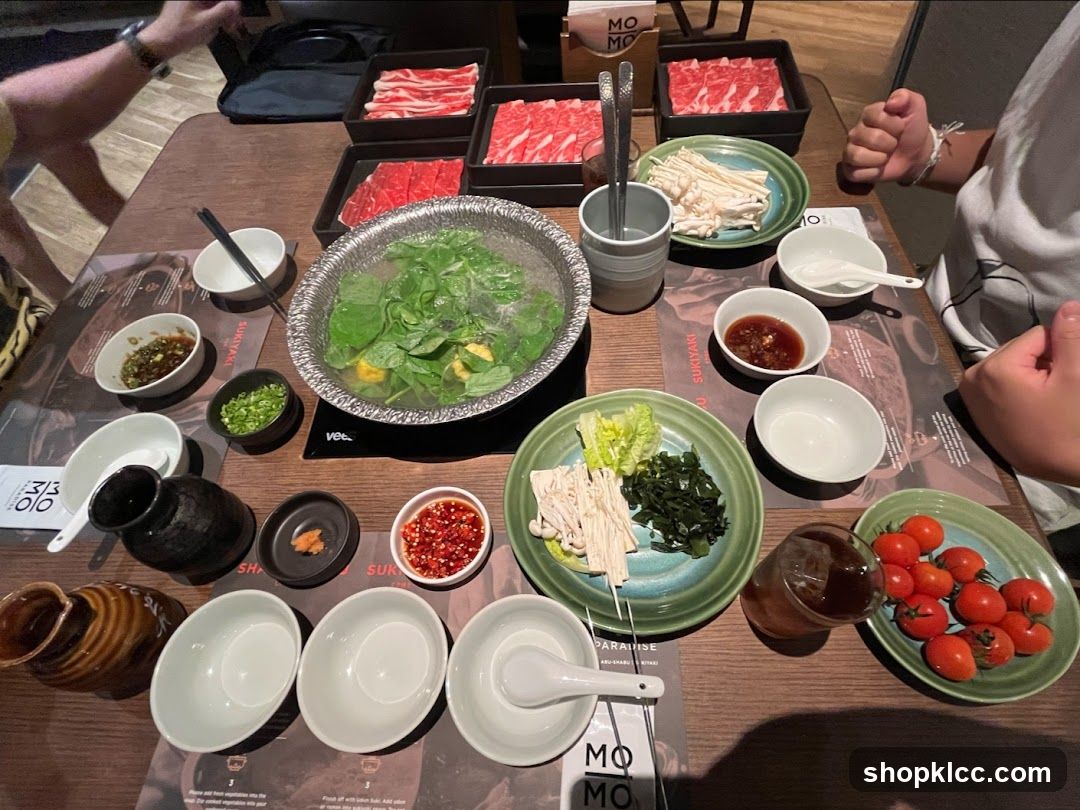 Hot Pot Meal Setup