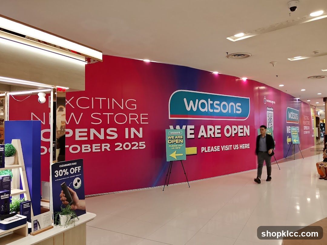 Watsons Store Under Construction
