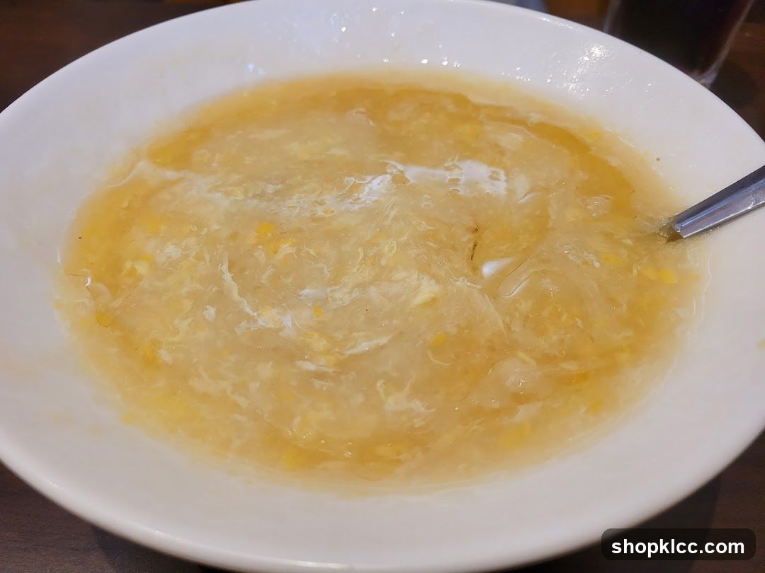 Corn and Egg Drop Soup