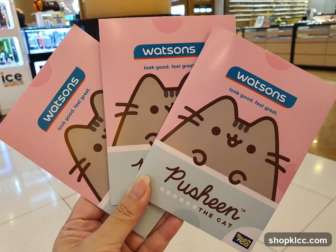 Watsons Pusheen Promotion