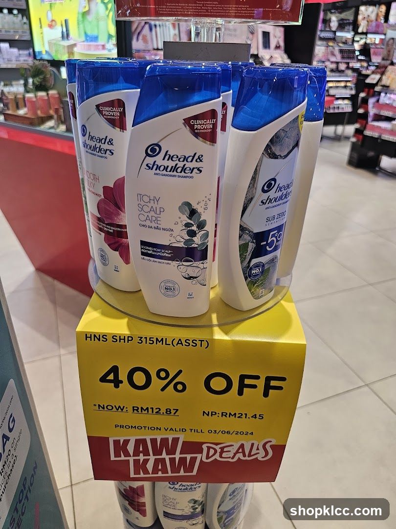 Head & Shoulders Shampoo Promotion