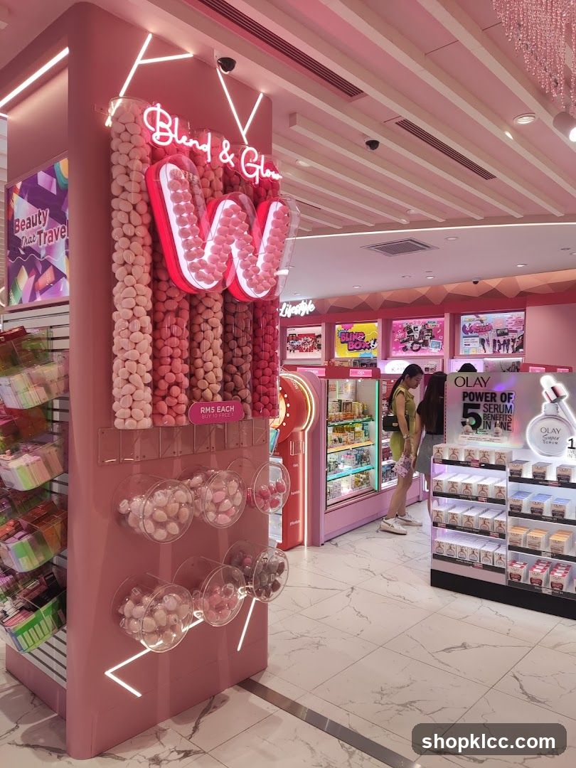 Cosmetics Store Display