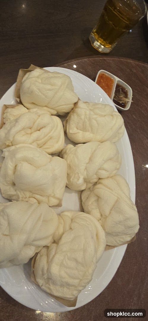 Steamed Buns with Dipping Sauces
