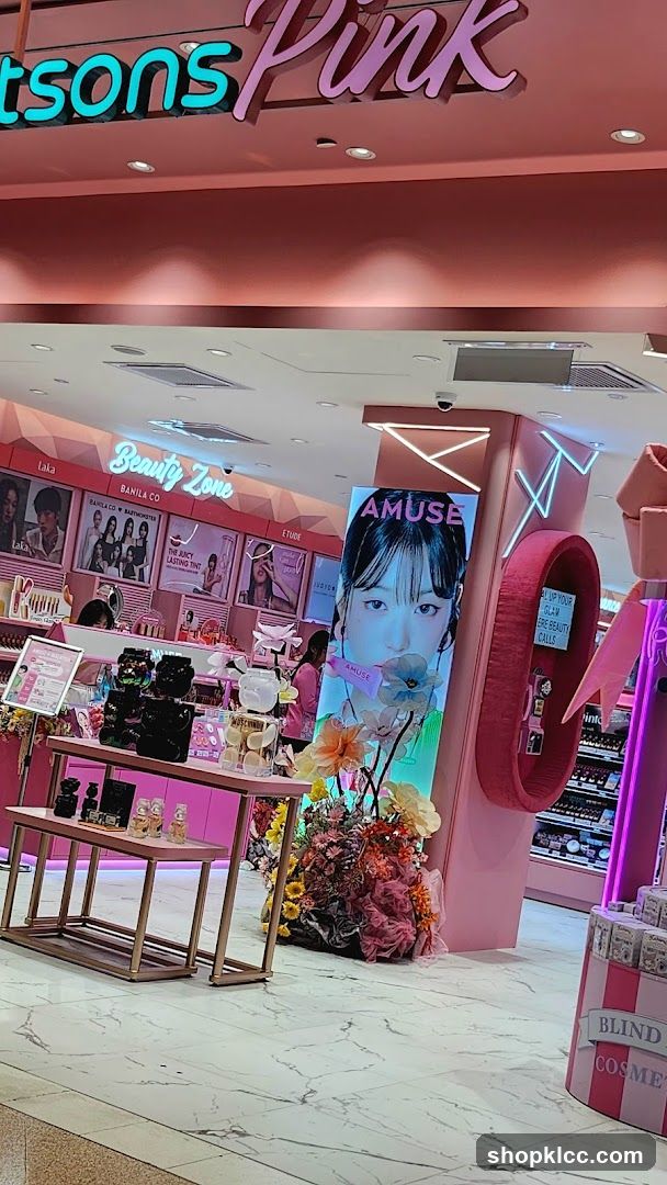 Watsons Pink Beauty Zone