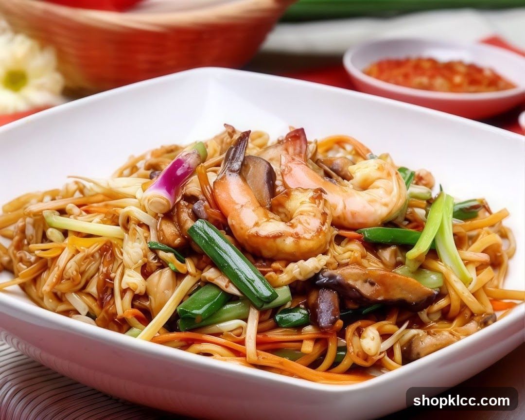 Shrimp and Vegetable Noodles